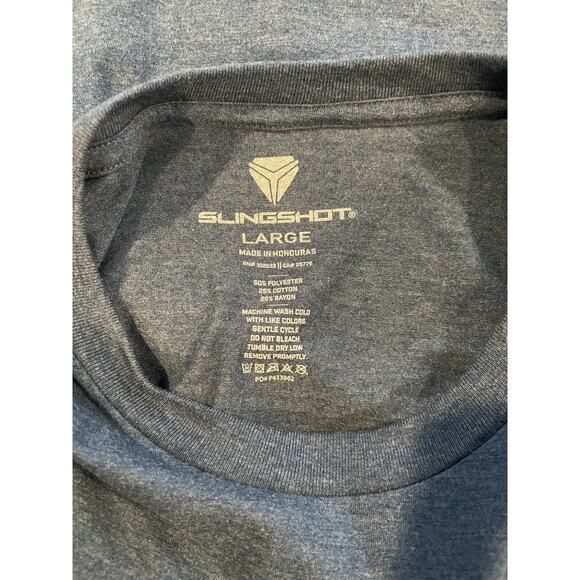 Polaris Slingshot Fast Short Sleeve T-Shirt Blue Men’s Large - Picture 3 of 5